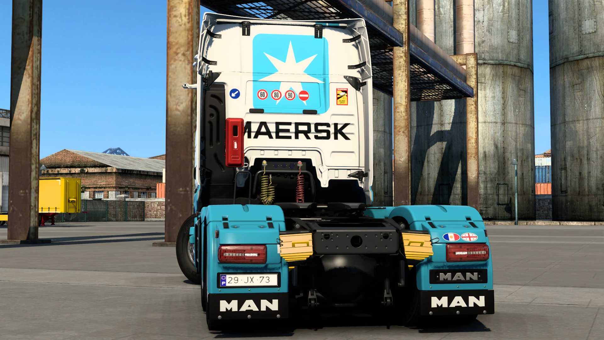 MAN TG3 TGX MAERSK SKIN #1.0 - Thumbnail 1
