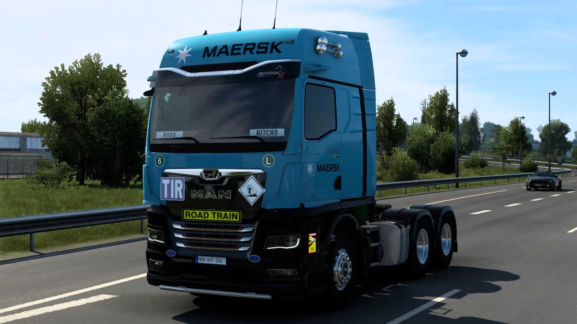 MAN TG3 TGX MAERSK SKIN #2.0 thumbnail 5