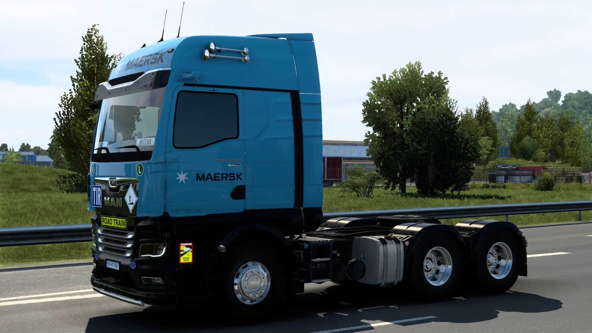MAN TG3 TGX MAERSK SKIN #2.0 thumbnail 4