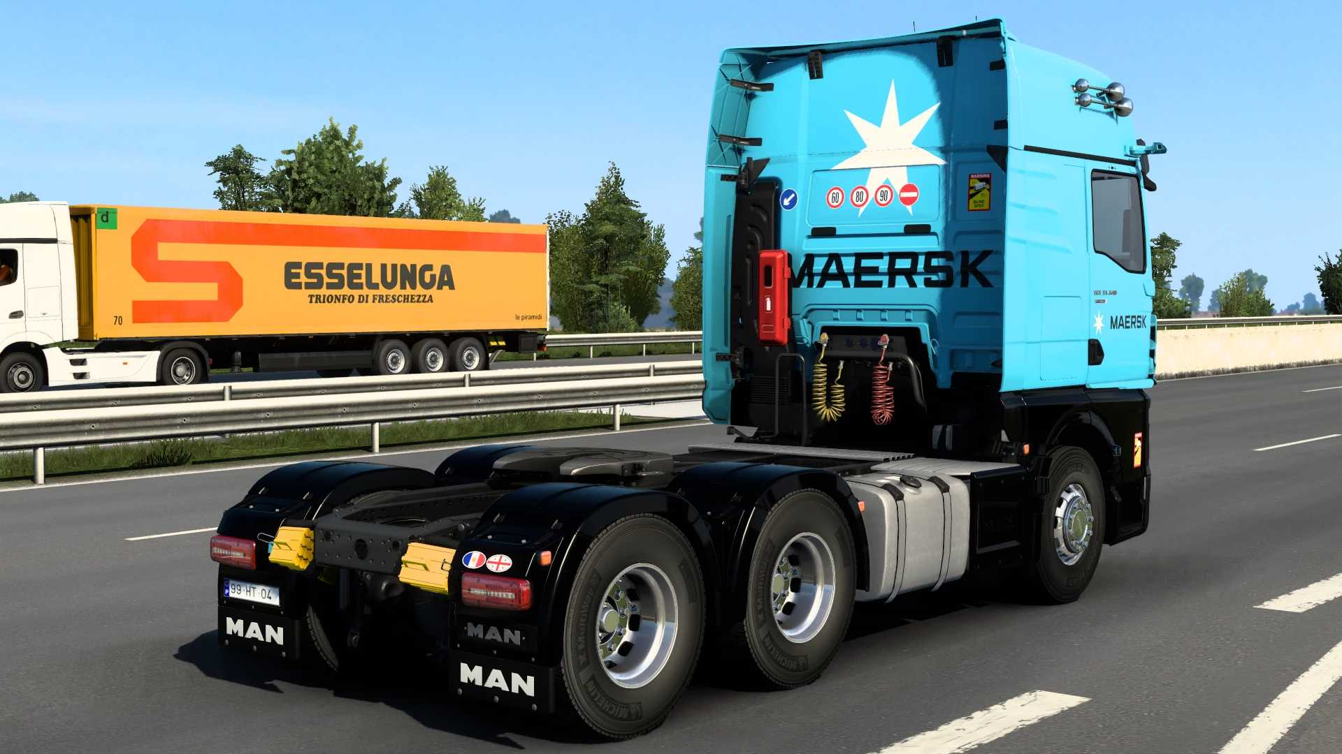 MAN TG3 TGX MAERSK SKIN #2.0 thumbnail 2