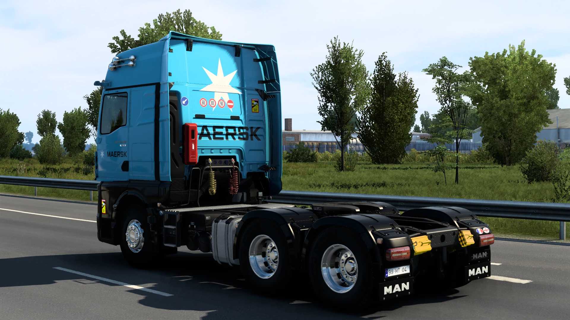 MAN TG3 TGX MAERSK SKIN #2.0 - Thumbnail 1