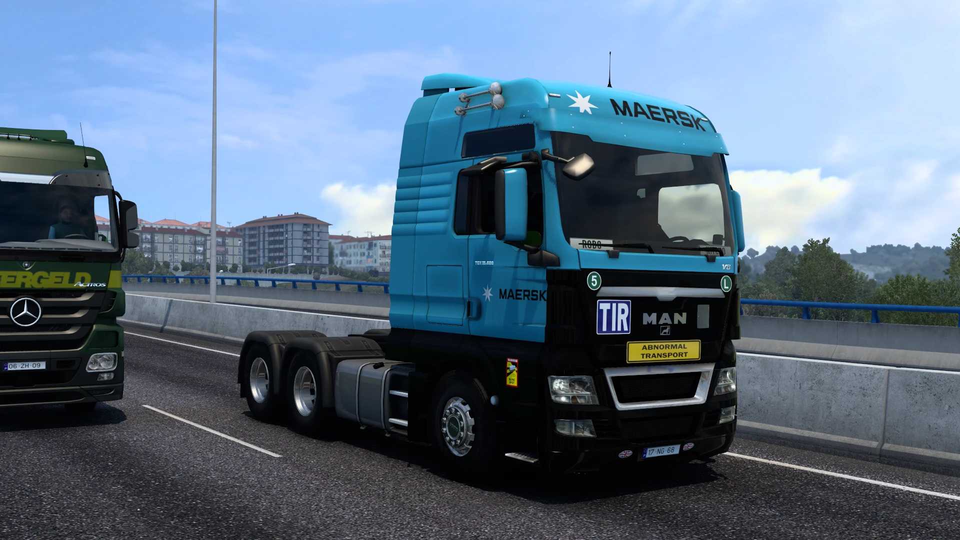 MAN TGX EURO 5 MAERSK SKIN #2.0 thumbnail 3