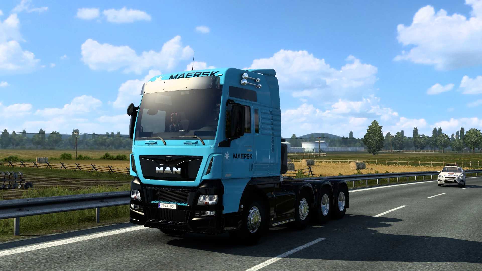 MAN TGX EURO 6 MAERSK SKIN #2.0 thumbnail 4