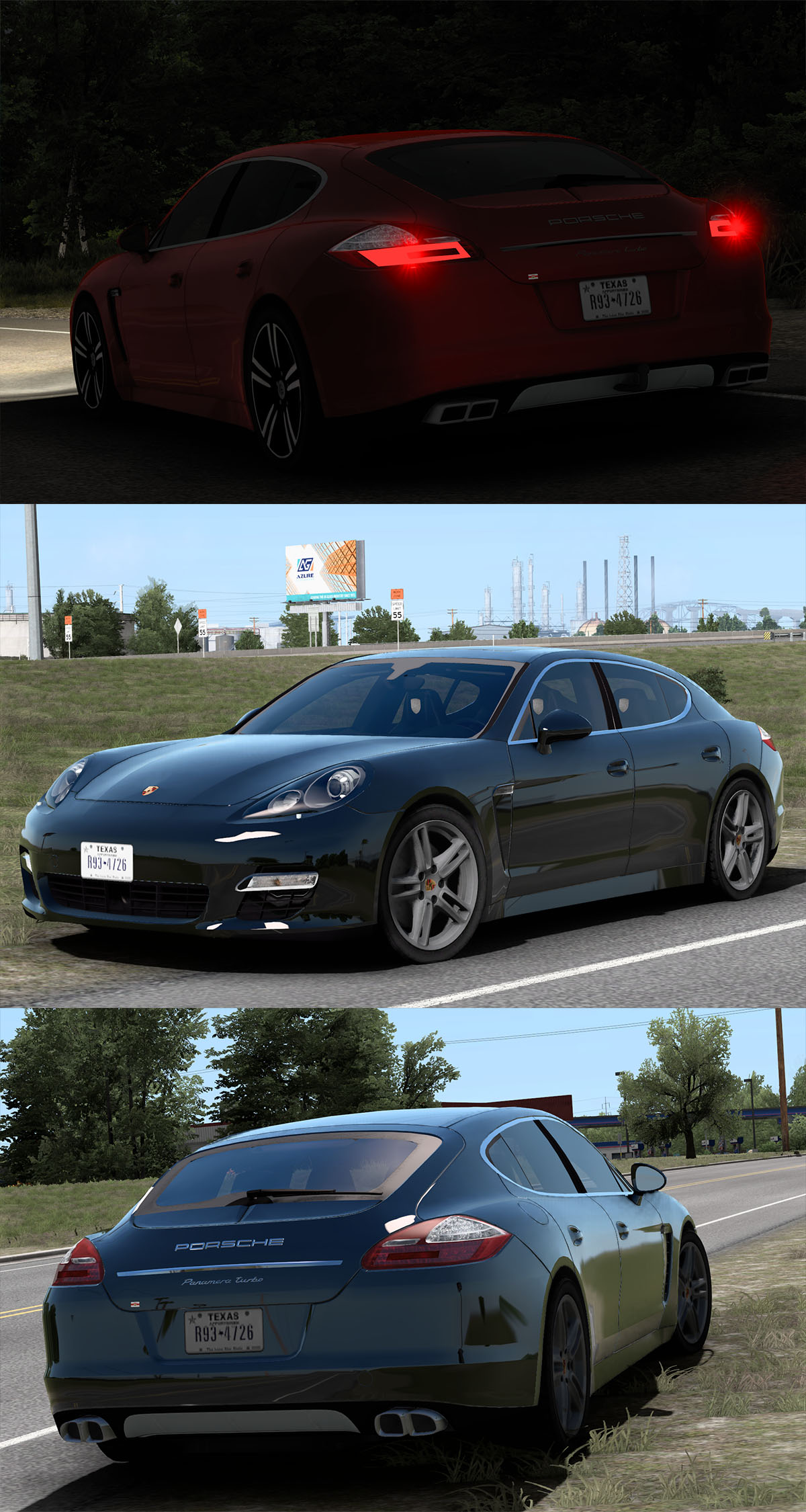 [ATS] PORSCHE PANAMERA 2010 V2.1 + TRAILER [1.34.X] thumbnail 2