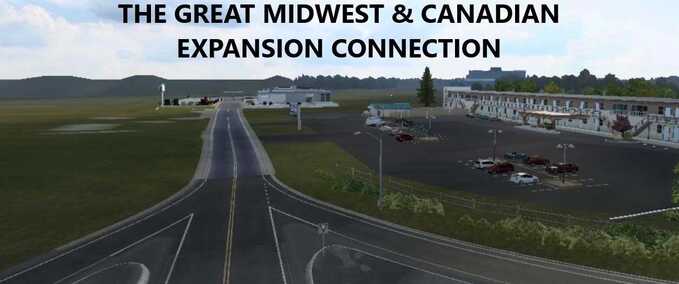 Mods TGM CE Road Connection  American Truck Simulator mod
