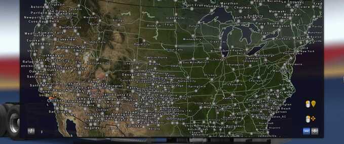 Maps Maps Pack  American Truck Simulator mod