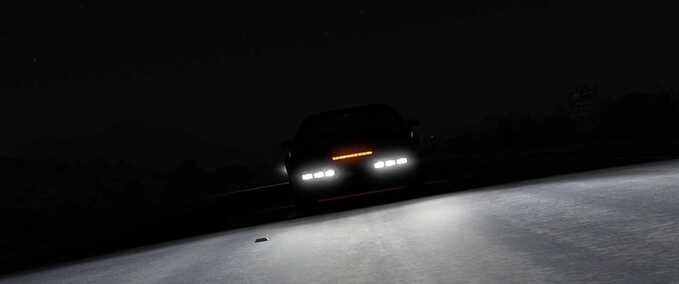 [ATS] Knight Rider Knight Industries Two Thousand (KITT) Mod - 1.48 Mod Image