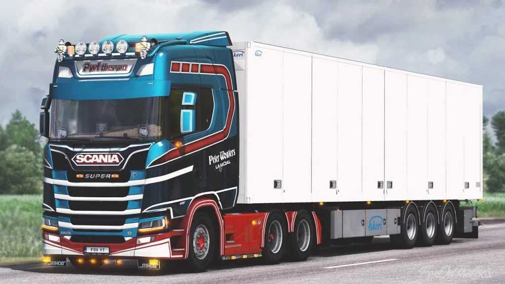 Scania L6 Straight Pipe Sound Brazilian Style - 1.44/1.45