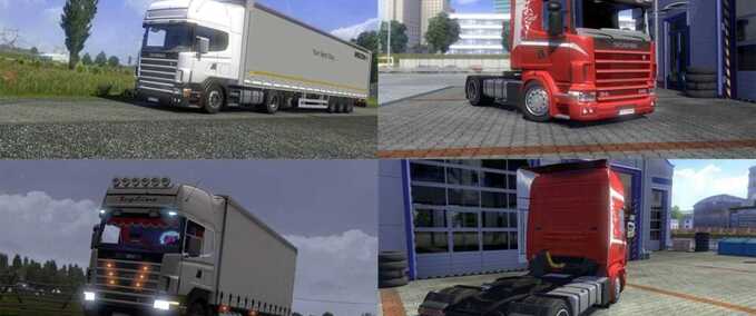 Trucks Scania 4 - 1.48 Eurotruck Simulator mod