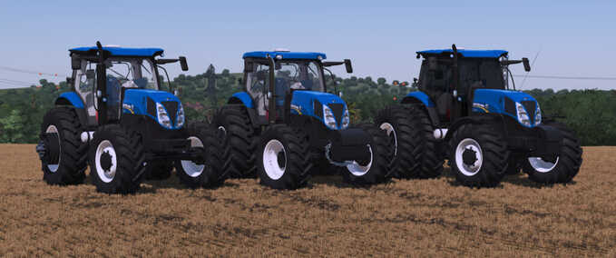 Traktoren New Holland T7 SWB/LWB Landwirtschafts Simulator mod
