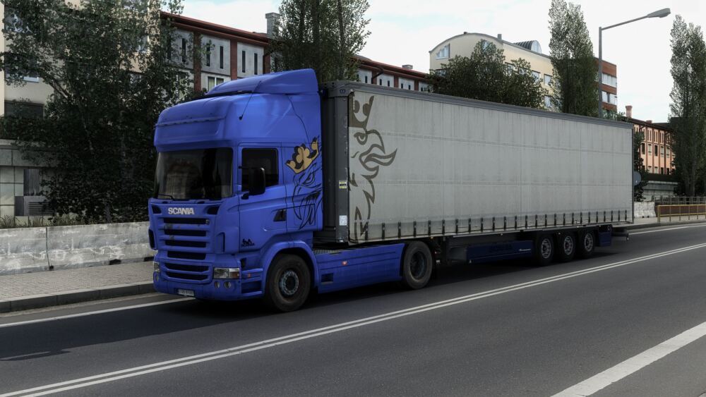 Scania R (RJL) and Krone MegaLiner Used Skins Combo  thumbnail 2