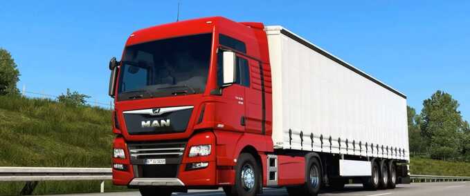 Trucks MAN TGX Euro6 680HP Engine Eurotruck Simulator mod