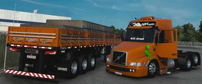 Trucks Volvo NH12 + Granel ALM MODS - 1.48 Eurotruck Simulator mod