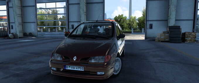 Trucks Renault Scenic 2003 - update - 1.48 Eurotruck Simulator mod