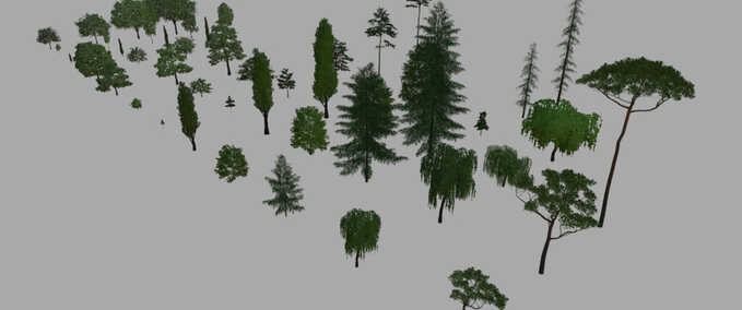 Prefab Base Tree Pack (Prefab*) Farming Simulator mod