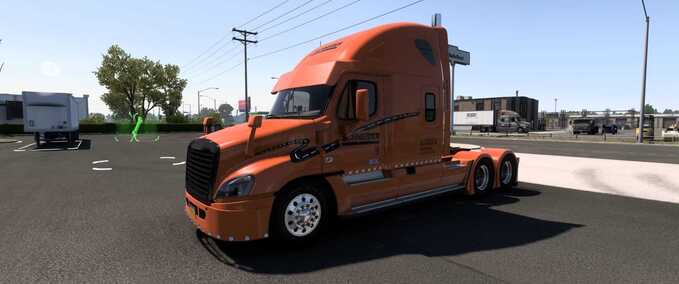 Skins Ruda Freightliner 72 Skin  American Truck Simulator mod