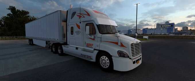 Skins Ruda Freightliner 72 Skin DMP  American Truck Simulator mod