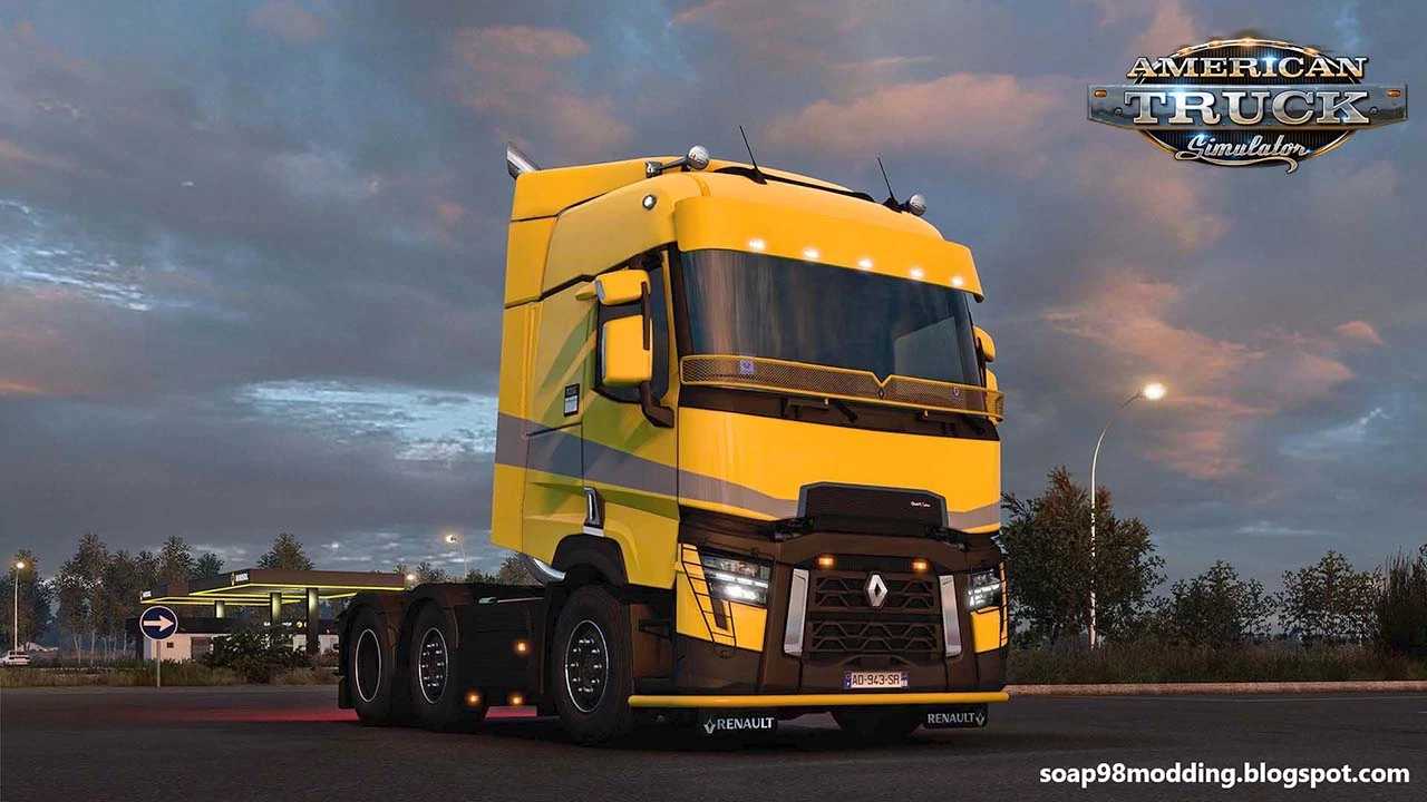 [ATS] Renault T Evolution Truck v1.0 (1.43.x) thumbnail 7