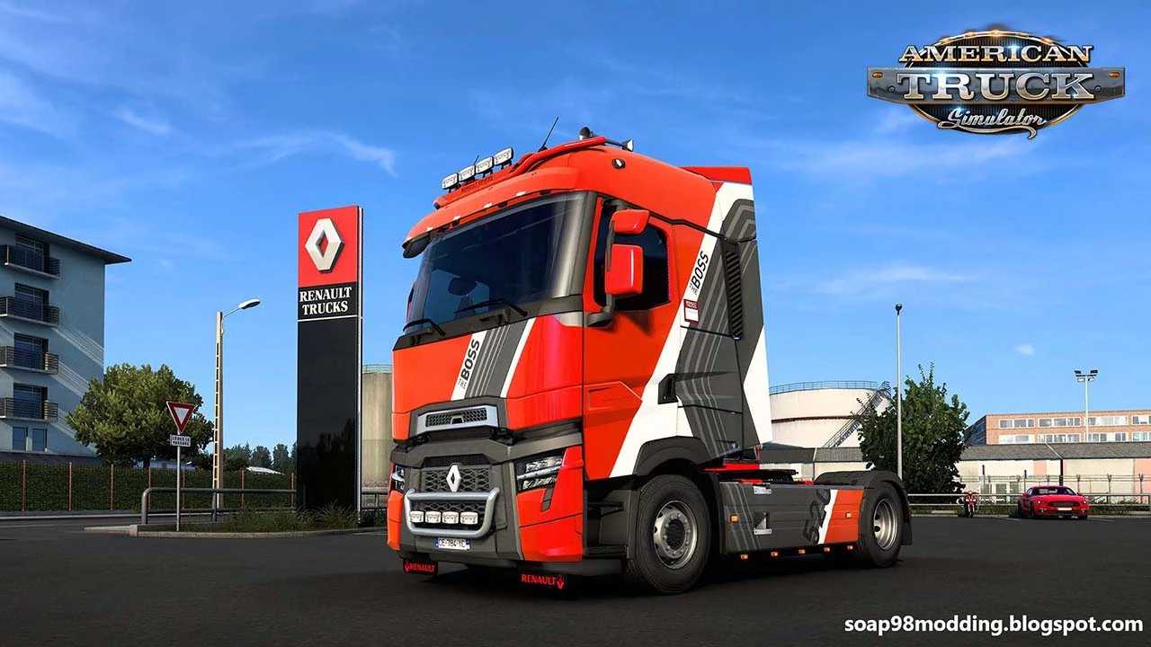[ATS] Renault T Evolution Truck v1.0 (1.43.x) thumbnail 4