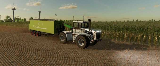 Claas Bigbud450/claas 5000 und Anhänger Landwirtschafts Simulator mod