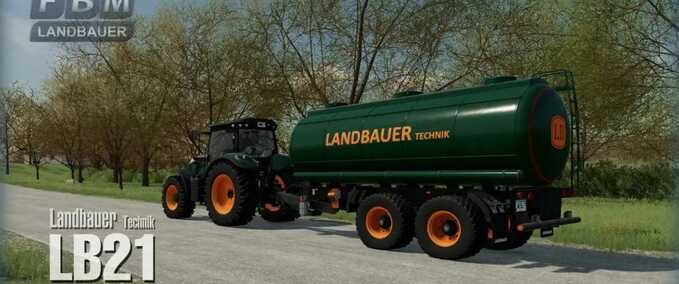 Güllefässer Landbauer LB21 Landwirtschafts Simulator mod