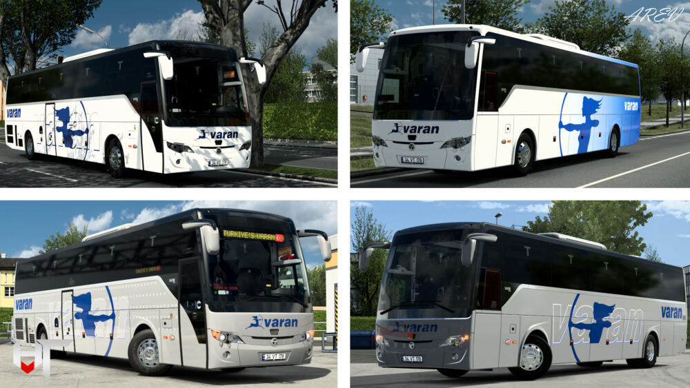 Temsa Safir Plus 2016-2023 – Varan Turizm Skin Paket