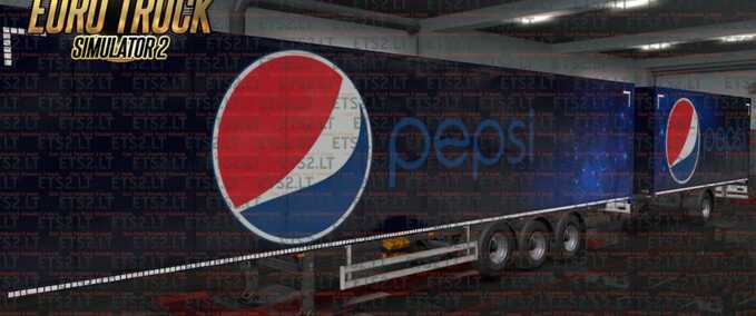 Trailer Pepsi Ownership Trailer Skin - 1.48 Eurotruck Simulator mod