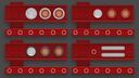 TRAILER REAR BUMPER ROUND LED LIGHTS