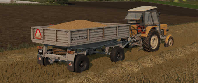 Anhänger AutoSan D47 Landwirtschafts Simulator mod