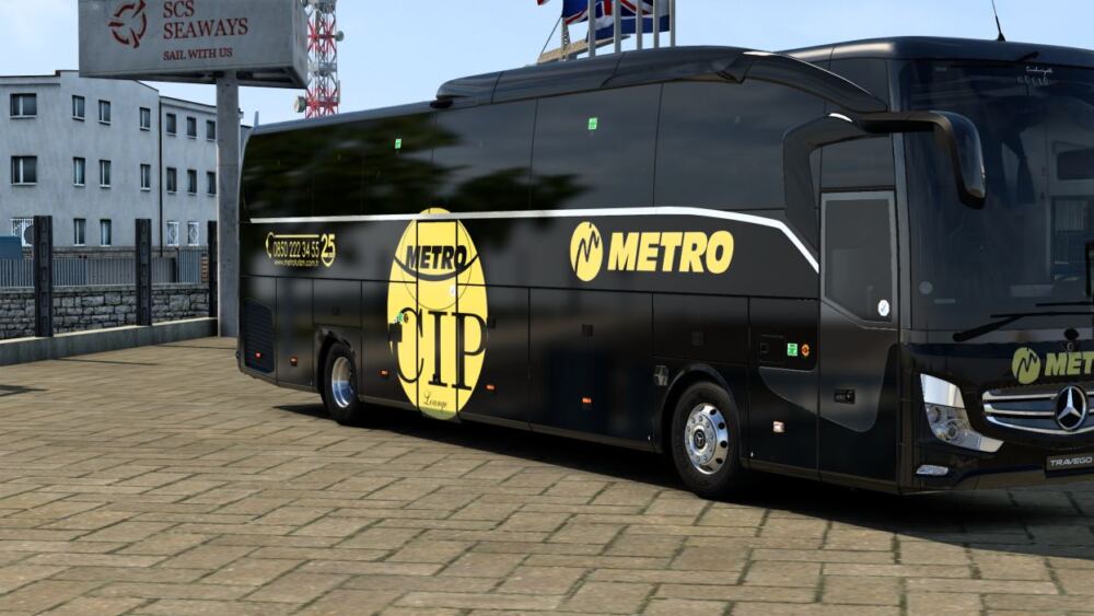 Mercedes-Benz Travego 16 SHD Metro Turizm 25.Yıl Skin thumbnail 3