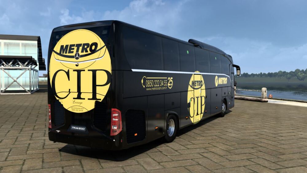 Mercedes-Benz Travego 16 SHD Metro Turizm 25.Yıl Skin thumbnail 2
