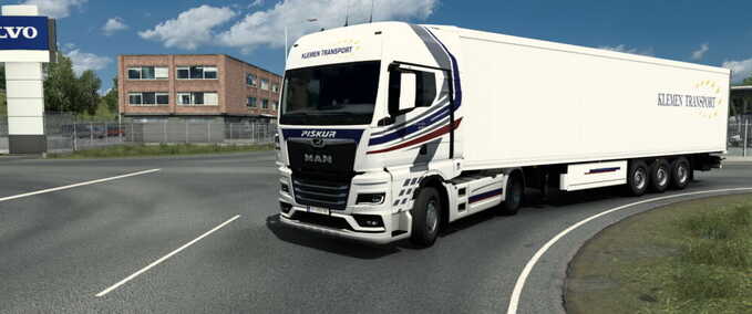 Trucks Combo Skin Klemen Transport Eurotruck Simulator mod