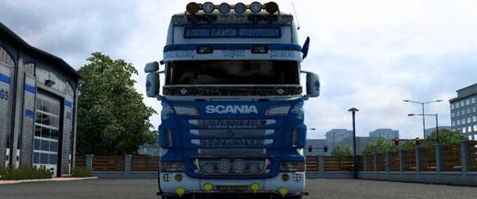 Trucks RJL Scania R (6-series)Azur Lane: Suffren Skin  Eurotruck Simulator mod