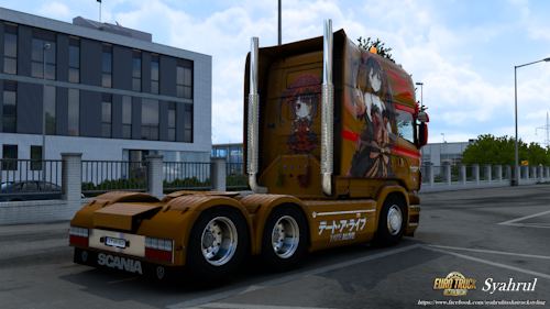 RJL Scania Topline Extended Kurumi Tokisaki – Date A Live Skin