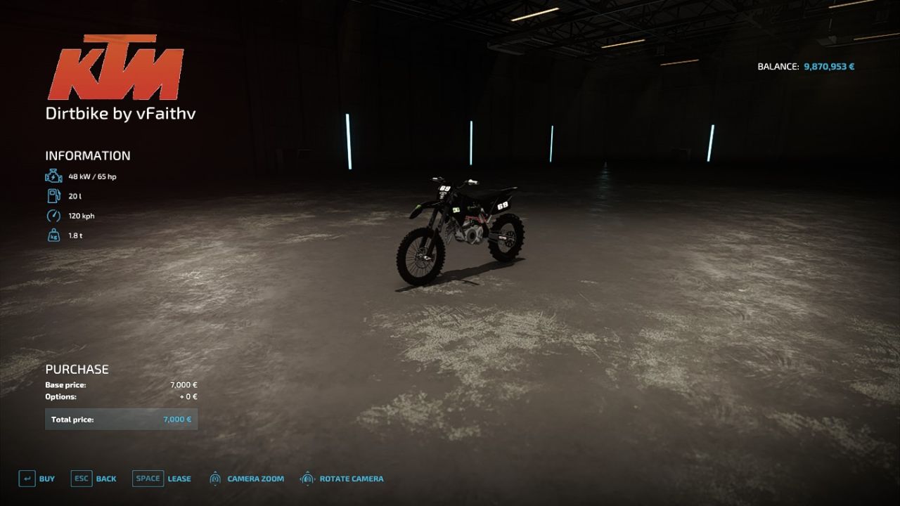 KTM-Dirtbike - Thumbnail 1