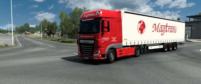 Trailer MAGTRANS Combo Skin  Eurotruck Simulator mod