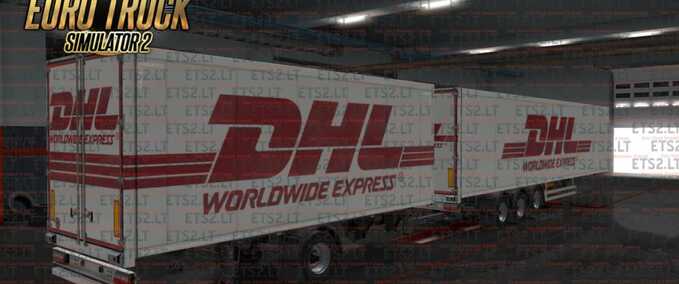 Trailer DHL Worldwide Express Ownership Trailer - 1.48 Eurotruck Simulator mod