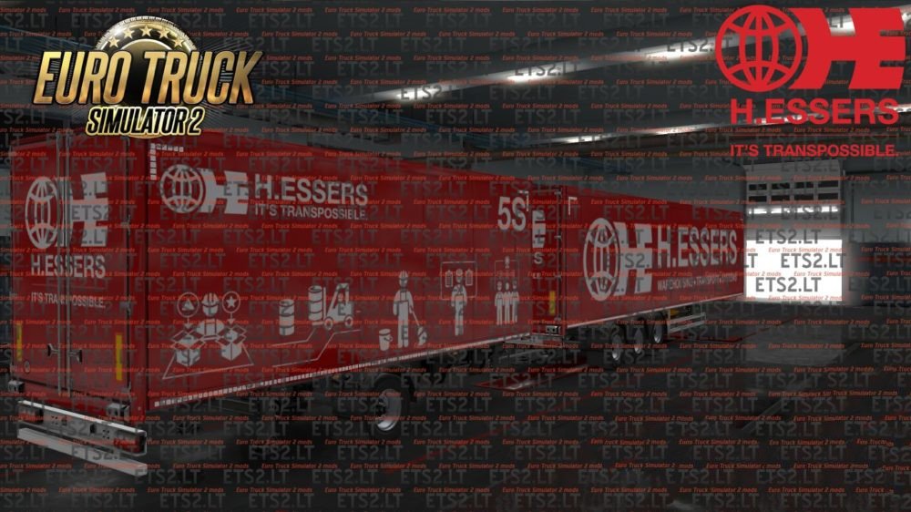 H.Essers Transport Ownership Trailer Skin - 1.48 thumbnail 2