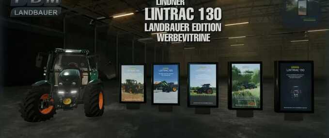 Platzierbare Objekte Lintrac LE Werbeschaukasten 23 Landwirtschafts Simulator mod