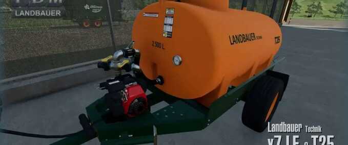 Güllefässer Landbauer T25 Landwirtschafts Simulator mod