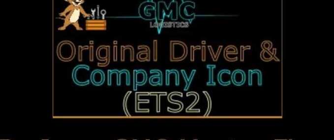 Mods Original Driver & Company Logos Eurotruck Simulator mod