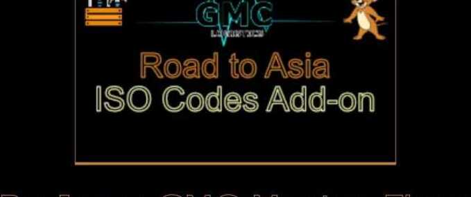 Mods Road to Asia ISO Codes Addon Eurotruck Simulator mod