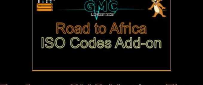 Mods Road to Africa ISO Codes Addon Eurotruck Simulator mod