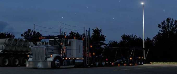 Trucks Peterbilt 389 Auto Hauler - 1.48 American Truck Simulator mod