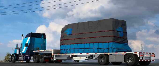 Trailer M4C Stepdeck 48 - 1.48 American Truck Simulator mod