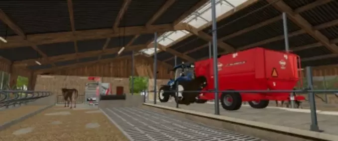 Schuppen Große alte Scheune Landwirtschafts Simulator mod