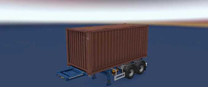 Trailer More Various SCS Trailers in Freight Market  Eurotruck Simulator mod