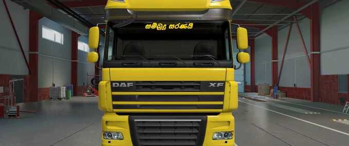 Trucks SL Truck Windscreen Decal Pack Eurotruck Simulator mod