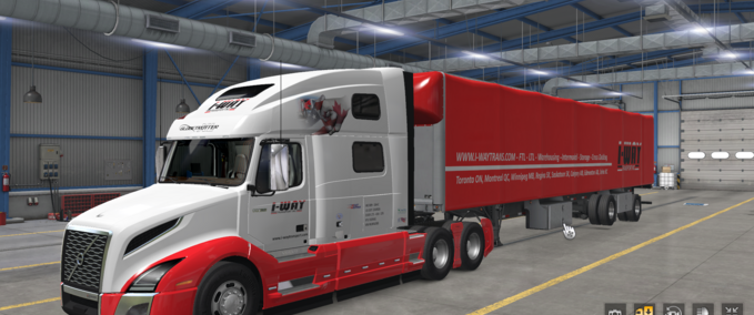 Skins i-way  Transport Toronto American Truck Simulator mod