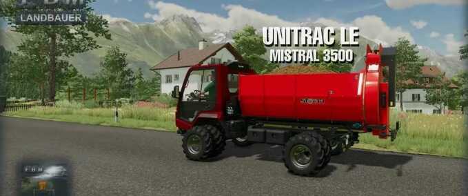 Traktoren Unitrac Mistral 3500 LE Landwirtschafts Simulator mod